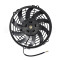 9 inch 24V 80W round frame with 10 crooked blade
