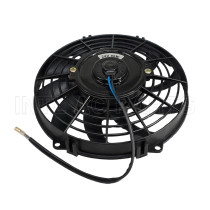 9 inch 24V 80W round frame with 10 crooked blade