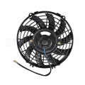 9 inch 24V 80W round frame with 10 crooked blade