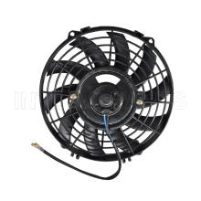9 inch 24V 80W round frame with 10 crooked blade
