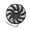 9 inch 24V 80W round frame with 10 crooked blade