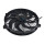 cooling fan / ac fan/ car air conditioner fan 14 inch 24V 80W qure frame with 10 crooked blade