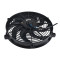 cooling fan / ac fan/ car air conditioner fan 14 inch 24V 80W qure frame with 10 crooked blade