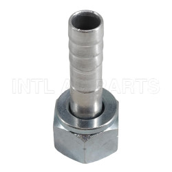 INTL-HF5010 #12 R134a Straight Aluminum barb female O-ring R134A Fitting
