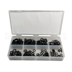 BIG 8 SIZE O-RING KIT CASE NBR PACKING WITH BLACK (320PCS)