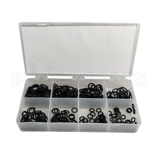 BIG 8 SIZE O-RING KIT CASE NBR PACKING WITH BLACK (320PCS)