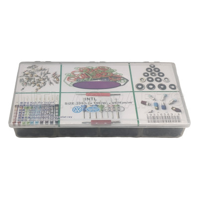 BIG 8 SIZE O-RING KIT CASE NBR PACKING WITH BLACK (320PCS)