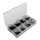 BIG 8 SIZE O-RING KIT CASE NBR PACKING WITH BLACK (320PCS)