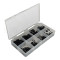 BIG 8 SIZE O-RING KIT CASE NBR PACKING WITH BLACK (320PCS)