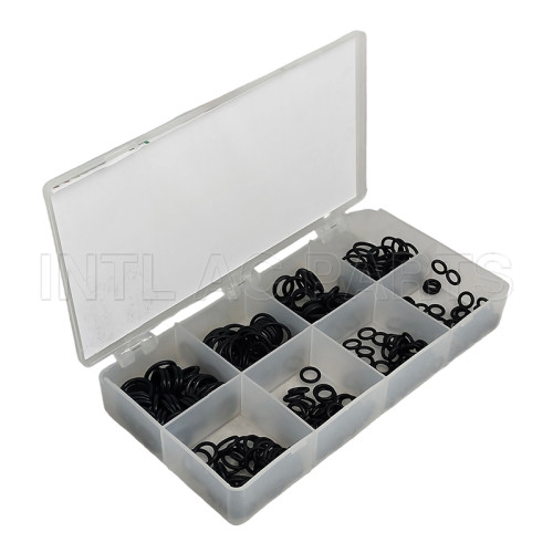 BIG 8 SIZE O-RING KIT CASE NBR PACKING WITH BLACK (320PCS)