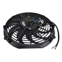 Round Frame Cooling Fan With 8 Curved Blades 12 inch 24V 80W