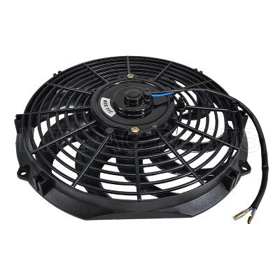 Round Frame Cooling Fan With 8 Curved Blades 12 inch 24V 80W