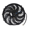Round Frame Cooling Fan With 8 Curved Blades 12 inch 24V 80W