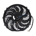 Round Frame Cooling Fan With 8 Curved Blades 12 inch 24V 80W