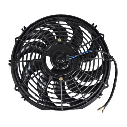 Round Frame Cooling Fan With 8 Curved Blades 12 inch 24V 80W