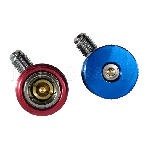 Auto A/C Contains R134A 90 Quick Couplers & Adapter For R134A Refrigerant Tank High Pressure & Low Prssure