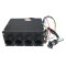 4-hole water heating fan Sixteen copper tubes, three-speed switch, 12V 80W