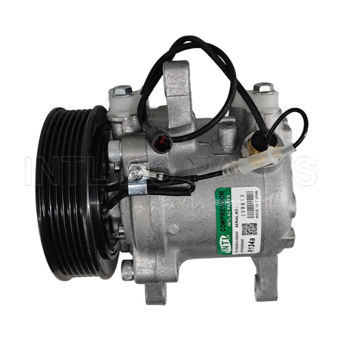 DENSO SV07E AC COMPRESSOR For Kubota 447280-3050 447280-3080  6PK 113MM 12V