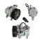 DENSO SV07E AC COMPRESSOR For Kubota 447280-3050 447280-3080  6PK 113MM 12V