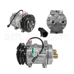 Sanden 7H15 12V 1PK Air Conditioning Compressor Ford-New Holland B95 Backhoe Compressor
