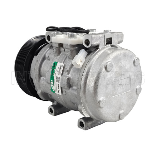 10P15 auto ac compressor John Deere CB2500H Harvester Machine 12 Volts 8PK 125mm 49620 RC.600.038