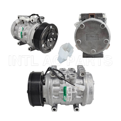 10P15 auto ac compressor John Deere CB2500H Harvester Machine 12 Volts 8PK 125mm 49620 RC.600.038