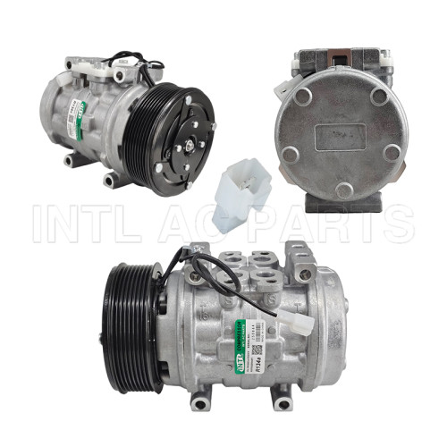 10P15 auto ac compressor John Deere CB2500H Harvester Machine 12 Volts 8PK 125mm 49620 RC.600.038
