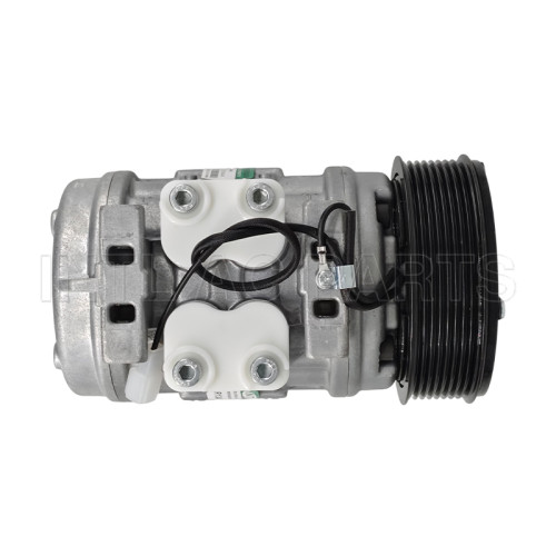 10P15 auto ac compressor John Deere CB2500H Harvester Machine 12 Volts 8PK 125mm 49620 RC.600.038