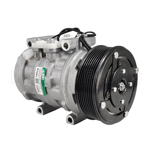 10P15 auto ac compressor John Deere CB2500H Harvester Machine 12 Volts 8PK 125mm 49620 RC.600.038