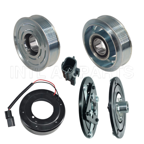 SD7V16 Auto AC Clutch Renault Duster 2012 /Nissan Terrano III (D10) 2014 8201018716 SANDEN 1861
