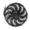 12 inch 12V 120W round frame with 10 crooked blade