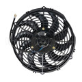 12 inch 12V 120W round frame with 10 crooked blade
