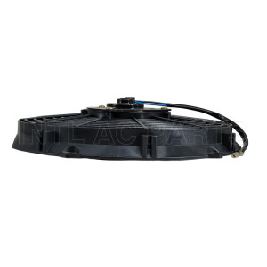 12 inch 12V 120W round frame with 10 crooked blade