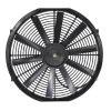 16 inch 12V 80W Round Frame with 10 Straight Blade Electronic Fan