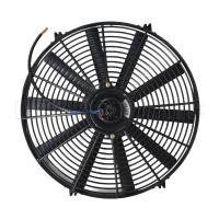 16 inch 12V 80W Round Frame with 10 Straight Blade Electronic Fan