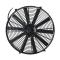 16 inch 12V 80W Round Frame with 10 Straight Blade Electronic Fan