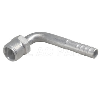 Aluminum #8 R134a  90°  Straight Hose Fitting