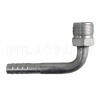 Aluminum #8 R134a  90°  Straight Hose Fitting