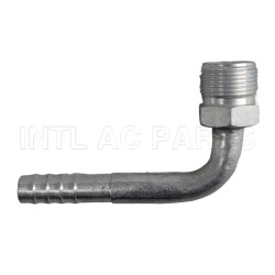 Aluminum #8 R134a  90°  Straight Hose Fitting