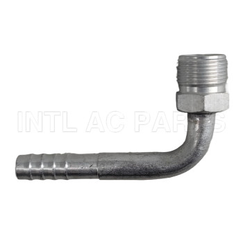 Aluminum #8 R134a  90°  Straight Hose Fitting