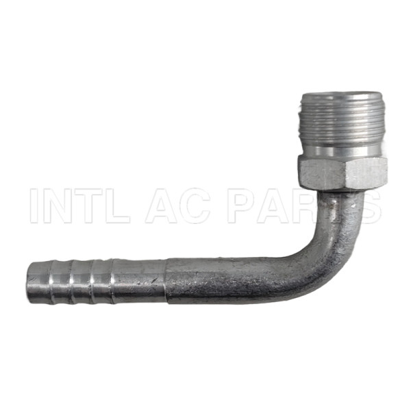 Aluminum #8 R134a  90°  Straight Hose Fitting