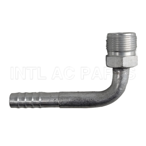 Aluminum #8 R134a  90°  Straight Hose Fitting