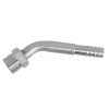 Aluminum #10 R134a  45°  Straight Hose Fitting