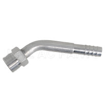 Aluminum #10 R134a  45°  Straight Hose Fitting