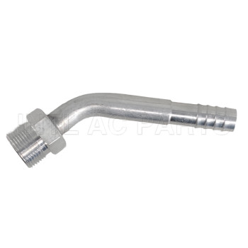 Aluminum #10 R134a  45°  Straight Hose Fitting
