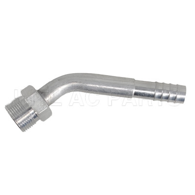 Aluminum #10 R134a  45°  Straight Hose Fitting