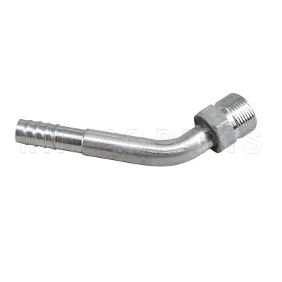 Aluminum #10 R134a  45°  Straight Hose Fitting