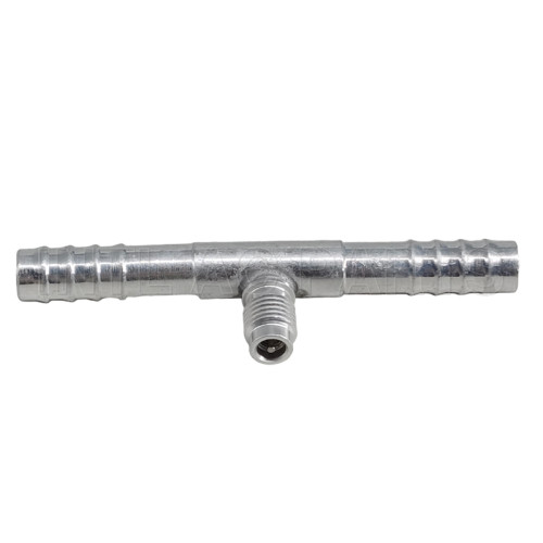 auto air condition fitting ac pipe fitting through pipe through pipe /pipe hose fitting with R12 Valve