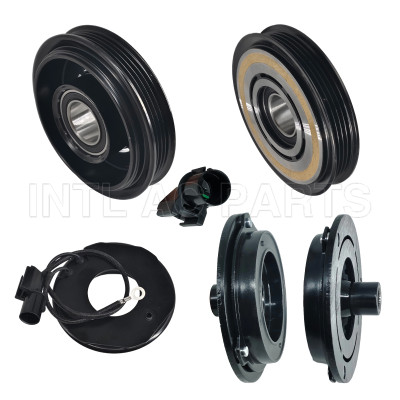 Doowon 10PA17C air conditioning compressor magnetic clutch 2002-2006 KIA CRDi 12V 4PK