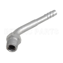 Auto Air Conditioning Hose Barb Fitting Hose Connector Cromp on Fitting #5 45 degree male O-ring